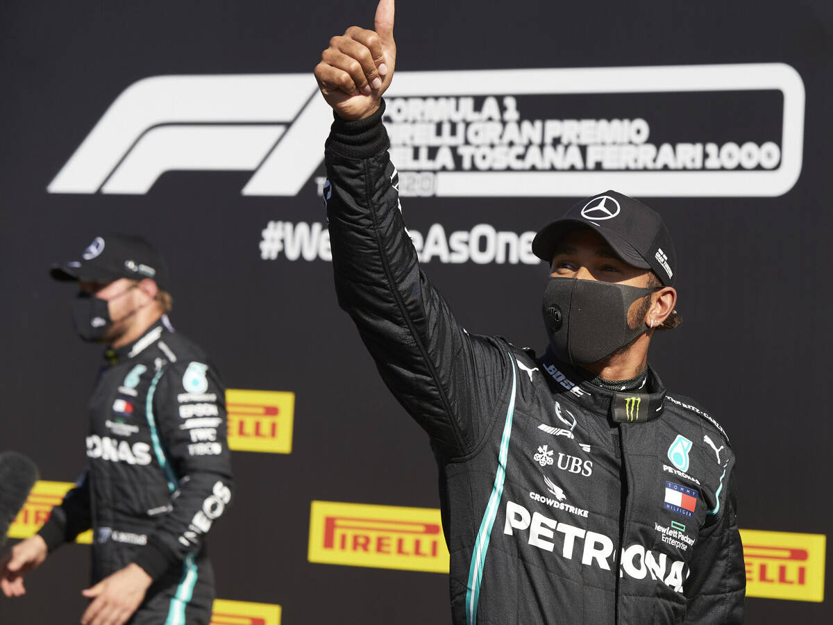 Foto zur News: Lewis Hamilton: So konnte er den "meilenweit" entfernten Bottas knacken