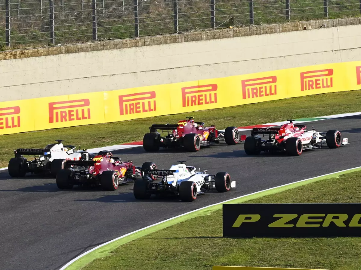Daniil Kwjat, Kimi Räikkönen, Charles Leclerc, Romain Grosjean, Sebastian Vettel, George Russell Foto zur News: "Reverse-Grid"-Rennen für Sebastian Vettel "komplett der falsche Weg"