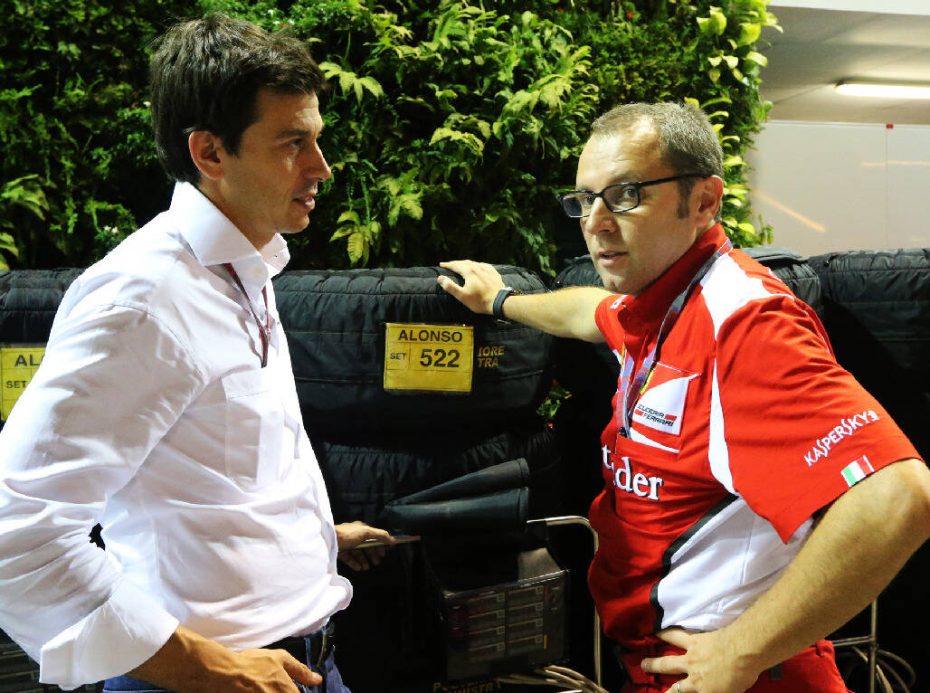 Foto zur News: Wolff: "Überhaupt keine Sorge" wegen Domenicalis Ferrari-Vergangenheit