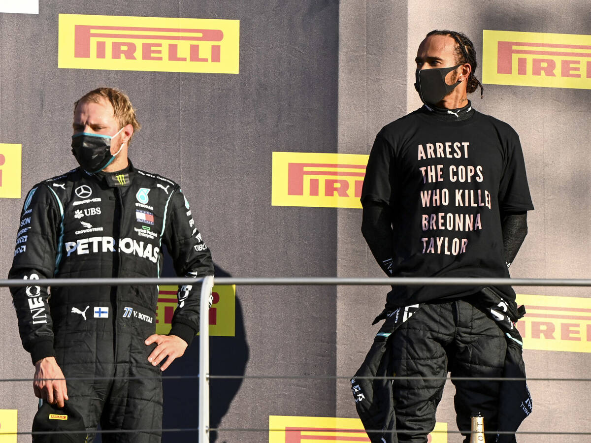 Foto zur News: Nach Breonna-Taylor-Shirt in Mugello: Hamilton erwartet neue FIA-Richtlinie