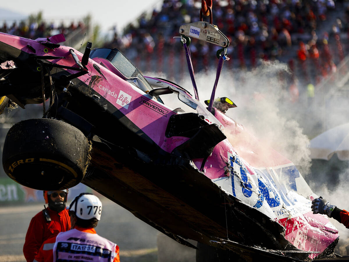 Foto zur News: Stroll-Crash in Mugello: "Dreifaches Pech" für Racing Point