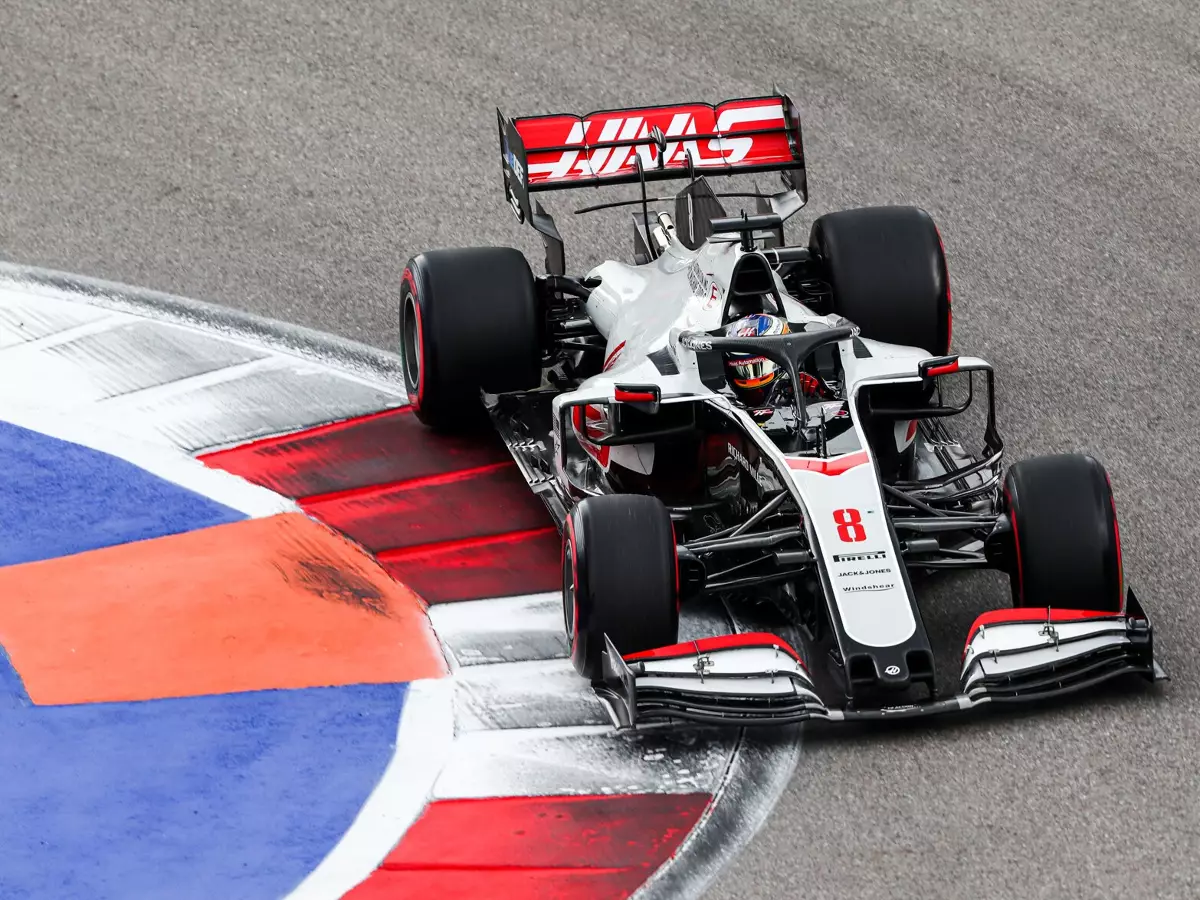 Romain Grosjean Foto zur News: Haas 2020: Keine Weiterentwicklung, keine neuen Teile