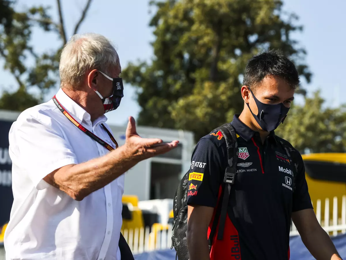 Foto zur News: Helmut Marko: "Wenn Albon Leistung bringt, bleibt er"