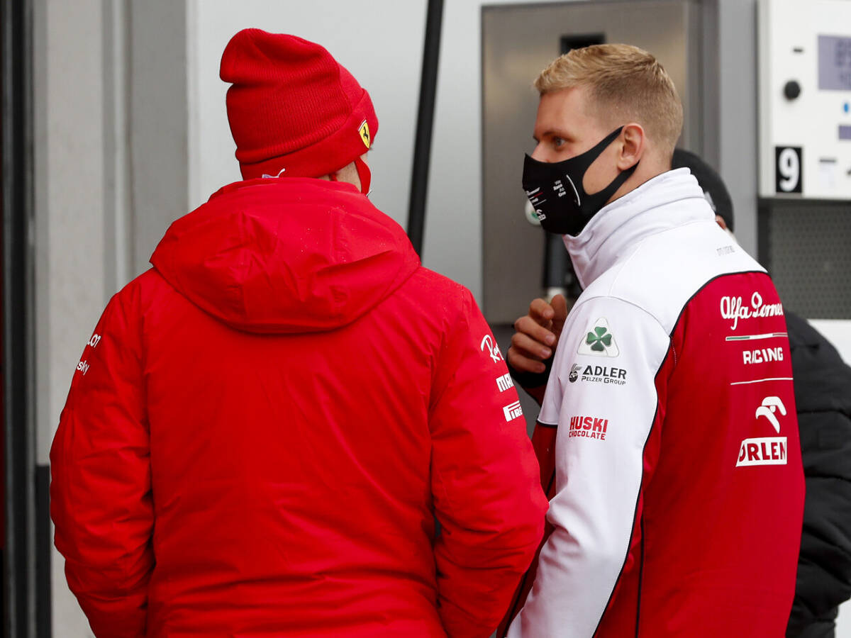 Foto zur News: Sainz über Mick Schumacher: Manche brauchen halt ein bisschen länger ...