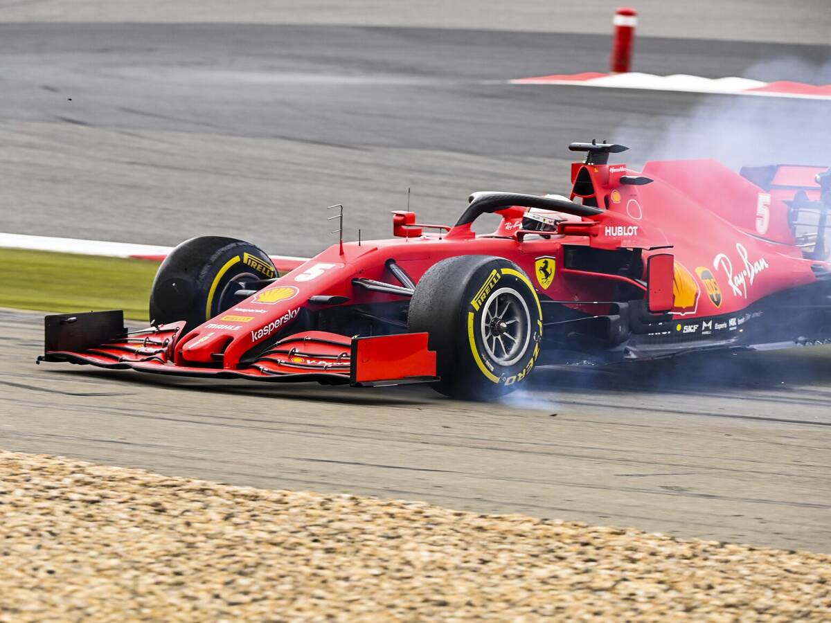 Foto zur News: Sebastian Vettel nach Abflug im Heimrennen: "Das ging in die Hose!"