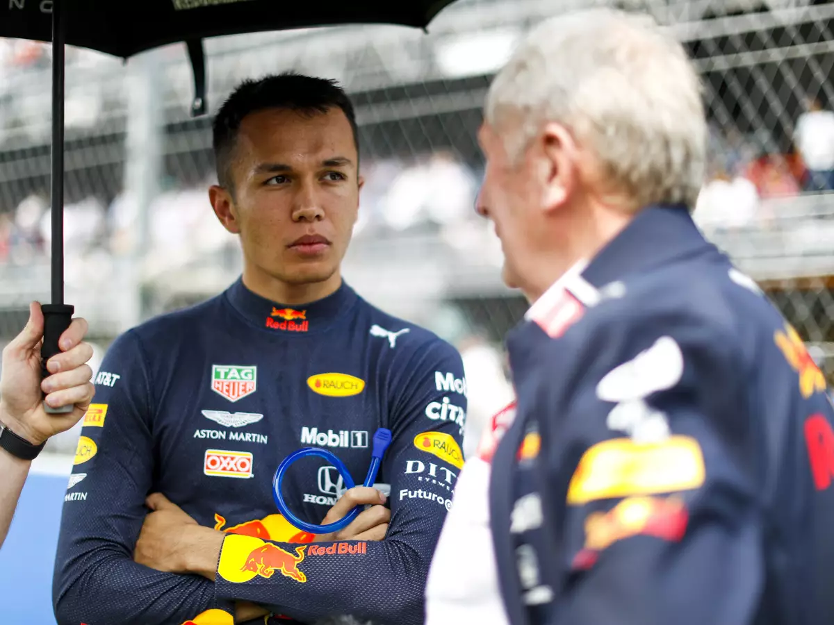Alexander Albon, Helmut Marko Foto zur News: Wer letzte Nacht am schlechtesten geschlafen hat: Alexander Albon