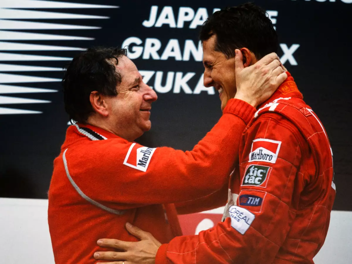Jean Todt, Michael Schumacher Foto zur News: Lewis Hamilton: Michael Schumacher hat Ferrari nicht zum Erfolg geführt