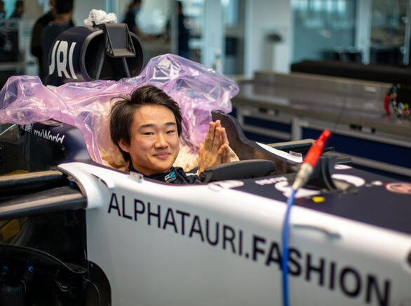 Foto zur News: AlphaTauri bleibt noch in Imola: Formel-1-Test für Yuki Tsunoda