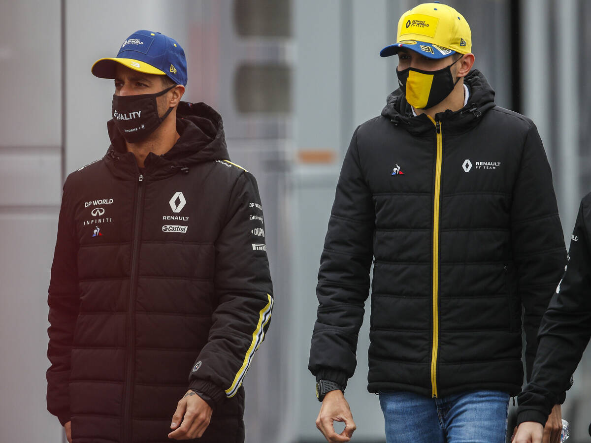 Foto zur News: Ricciardo besser als Perez: Abiteboul nimmt Esteban Ocon in Schutz