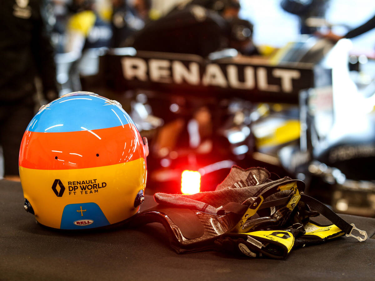 Foto zur News: Vor Alonso-Filmtag: Zwei Renault-Mitglieder positiv auf Corona getestet