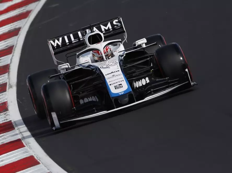 George Russell Foto zur News: Kommt Perez? Williams-Fahrer Russell ist "nicht besorgt"