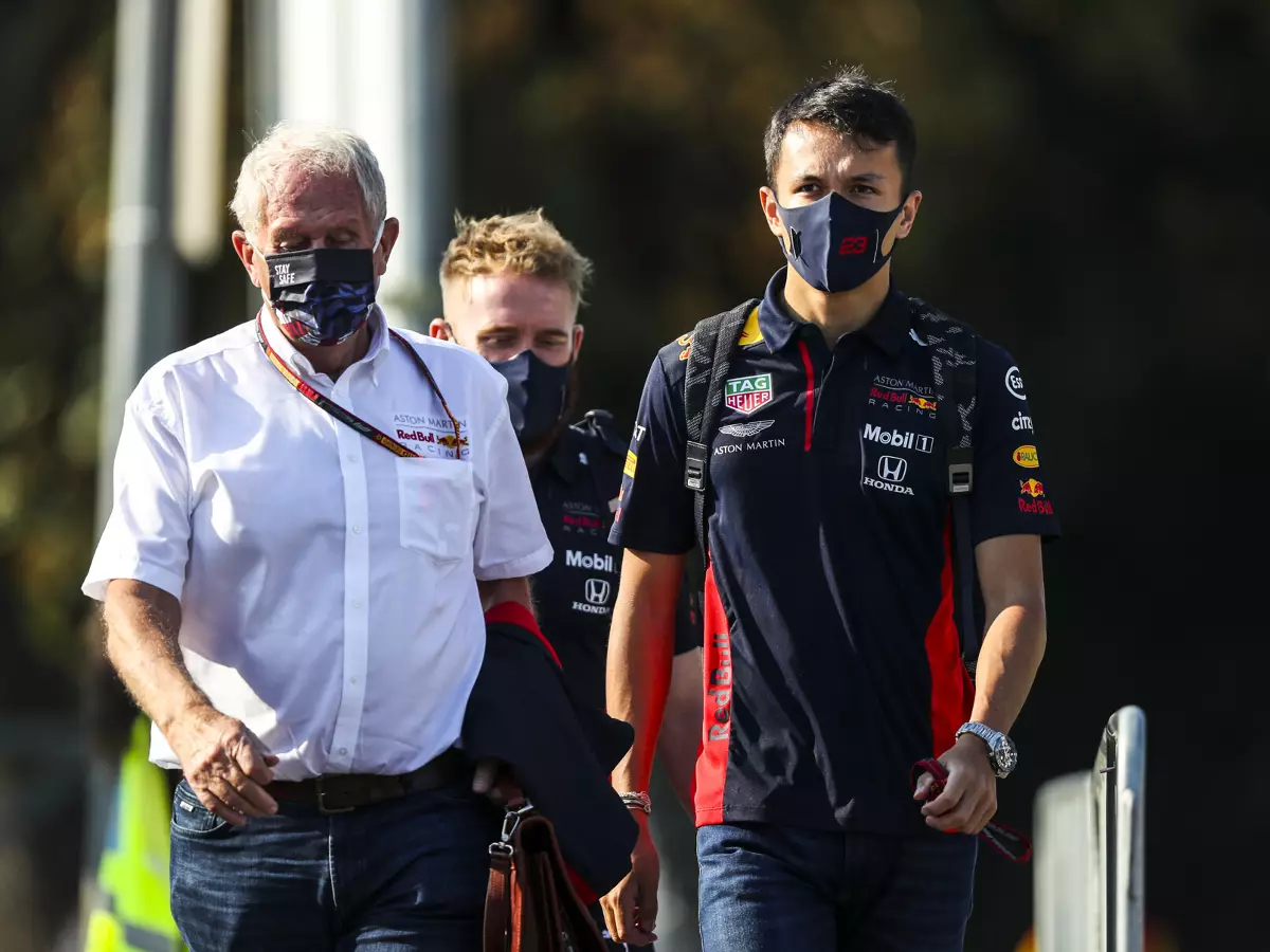 Helmut Marko, Alexander Albon Foto zur News: Helmut Marko: Alexander Albon hat noch "zwei, drei Rennen" Zeit