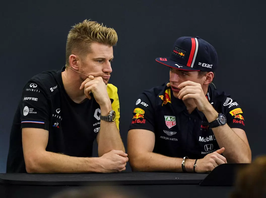 Nico Hülkenberg und Max Verstappen Foto zur News: Verstappen über Teamkollege 2021: "Mit Nico passt es auch persönlich gut"
