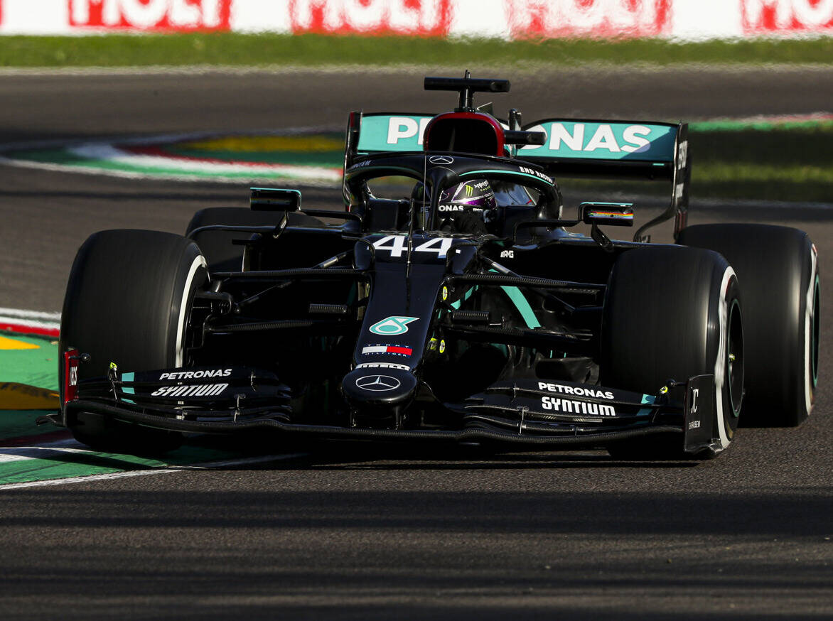 Foto zur News: F1-Training Imola 2020: Hamilton vor Verstappen