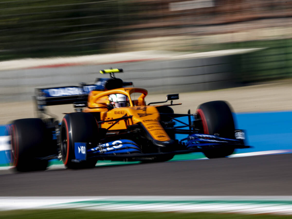 Foto zur News: McLaren mit Norris #AND# Sainz in Q3: "Das war extrem knapp"