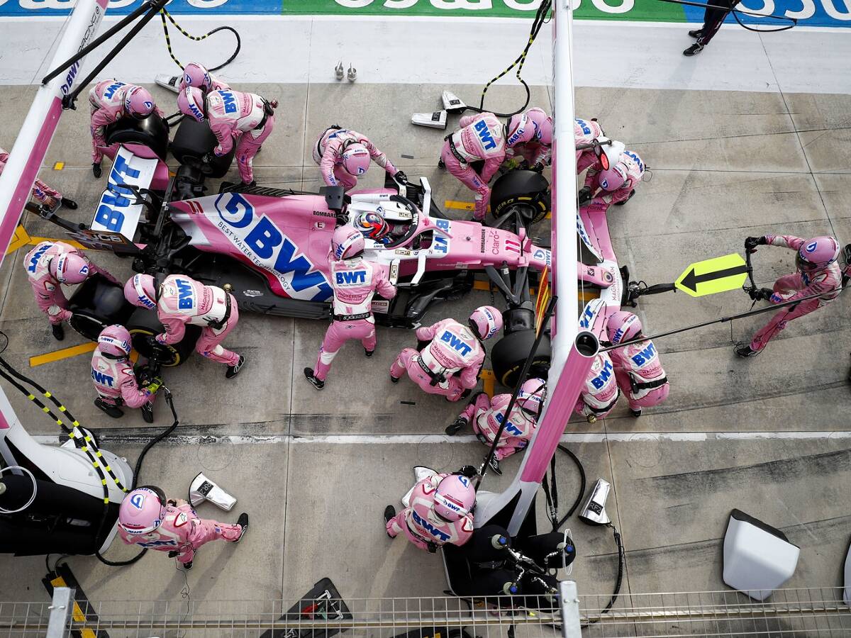 Foto zur News: Sergio Perez: Wieso Racing Point den dritten Platz im Rennen aufgab