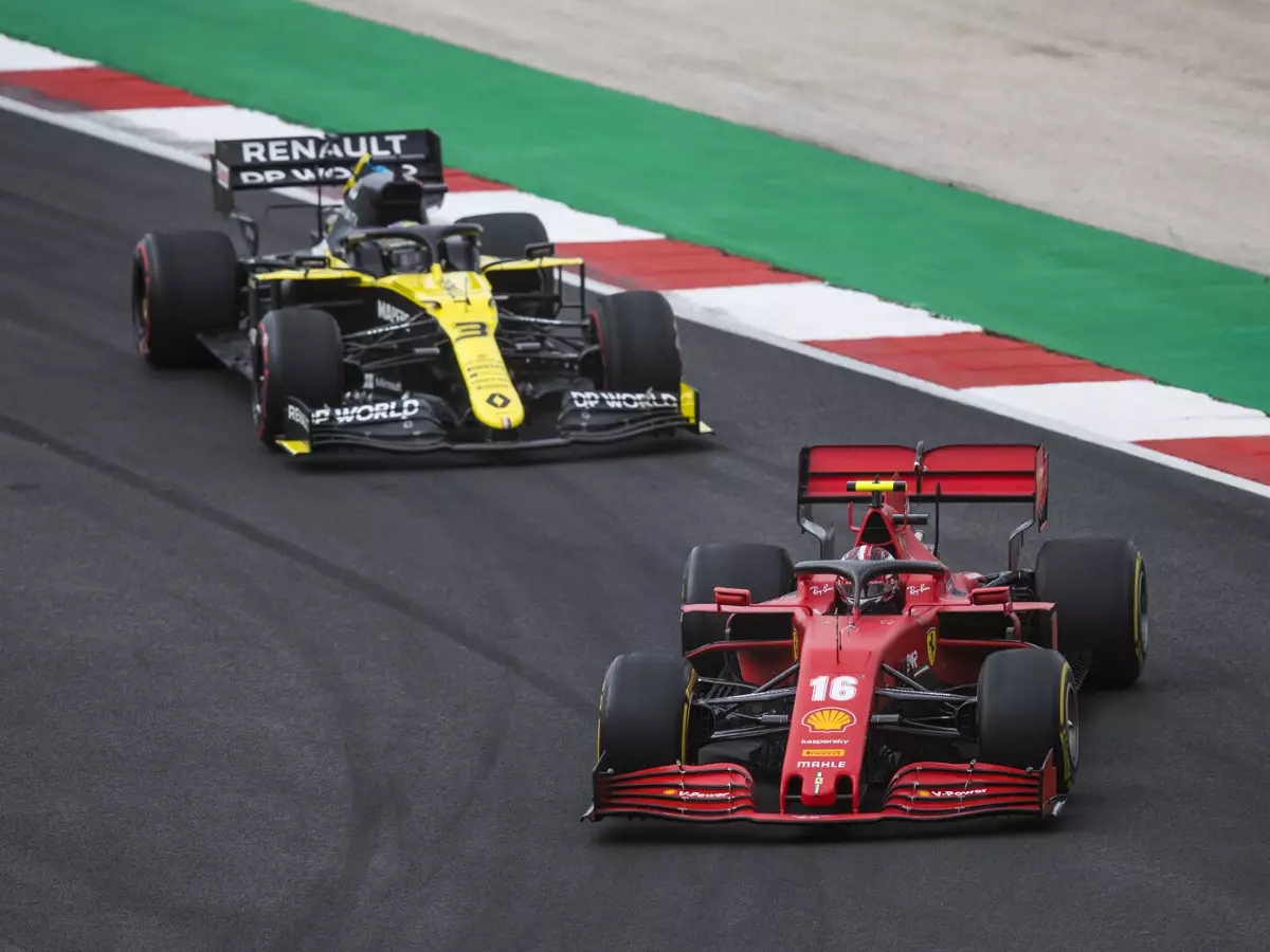Charles Leclerc, Daniel Ricciardo Foto zur News: Ferrari sieht ein: Kampf um WM-Platz drei wird sehr schwierig