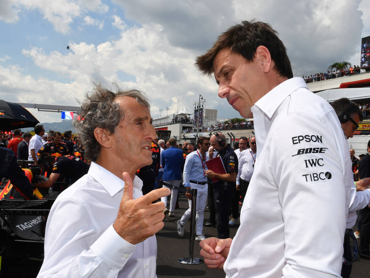 Foto zur News: Um Rivalität zu vermeiden: Toto Wolff suchte Rat bei Alain Prost