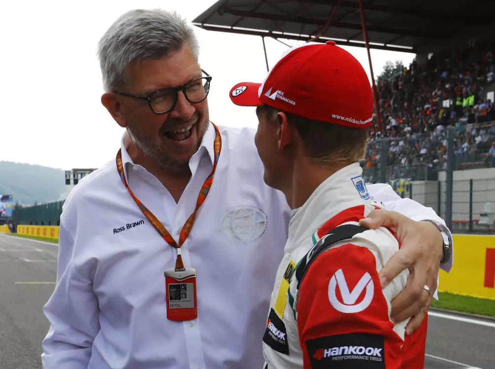 Foto zur News: Ross Brawn: "Es war faszinierend, Mick aufwachsen zu sehen"