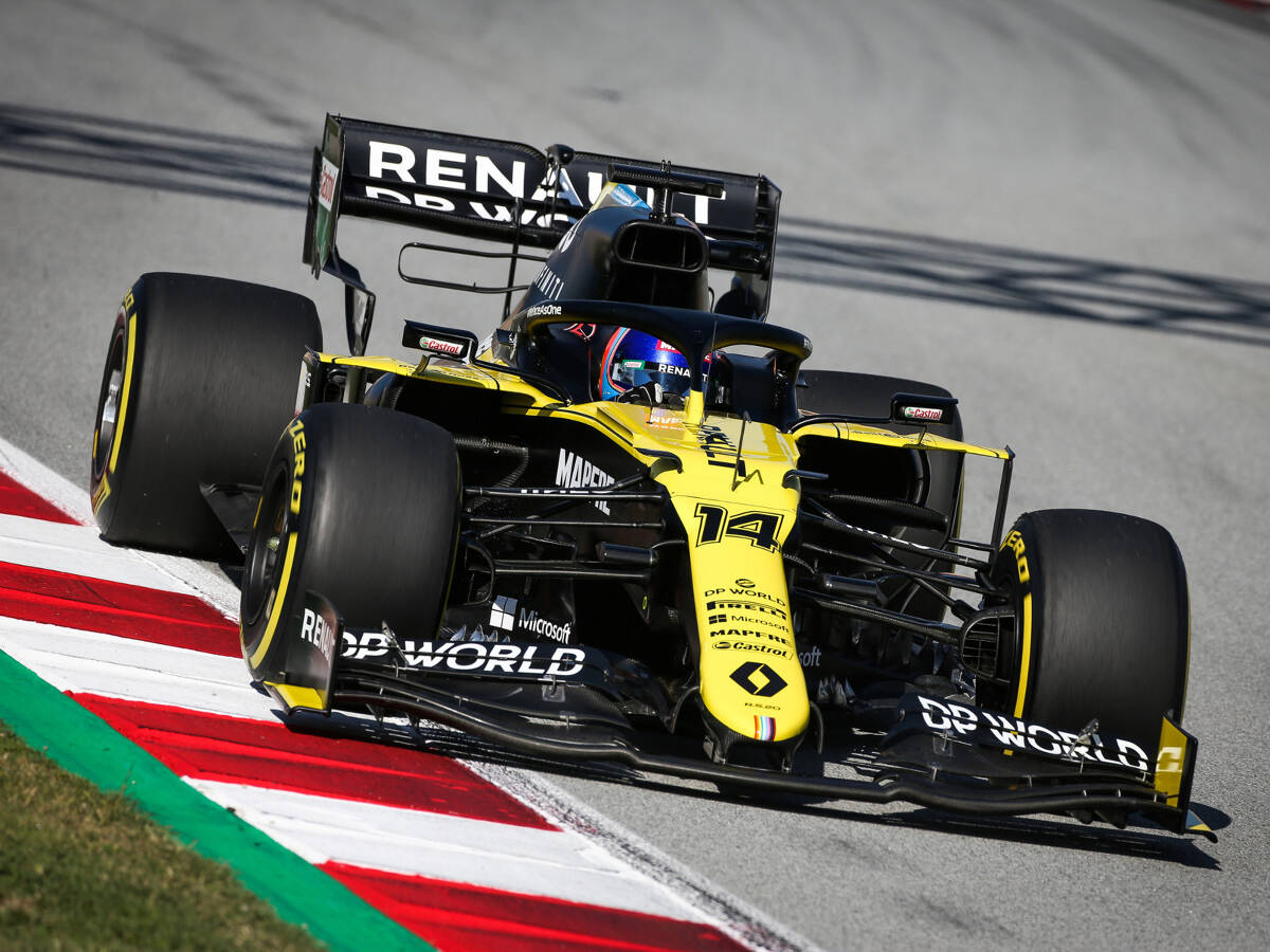 Foto zur News: Renault: Alonso hat nach Test keinen Vor-, sondern weniger Nachteil