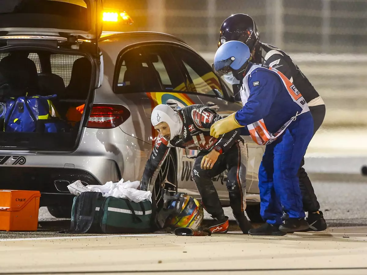 Foto zur News: Jean Todt: "Das Wichtigste war, dass Grosjean mit seiner Frau spricht"