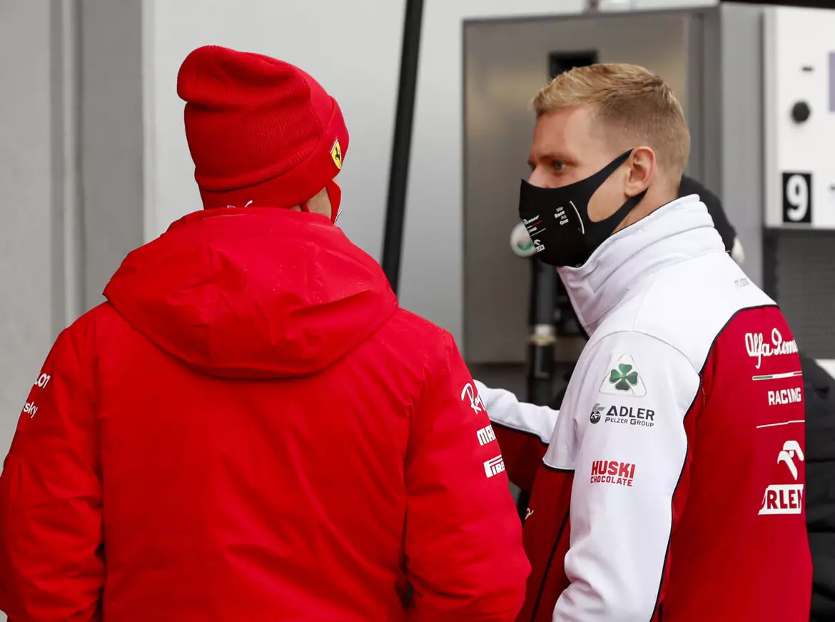 Foto zur News: Vettel: Wenn ich Mick helfen kann, werde ich das tun!