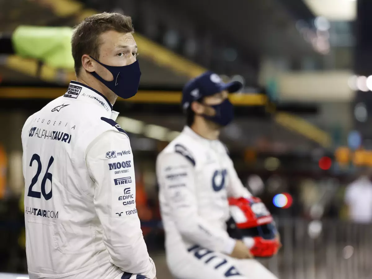 Daniil Kwjat, Pierre Gasly Foto zur News: Daniil Kwjat: Noch immer keine Absage von Red Bull erhalten