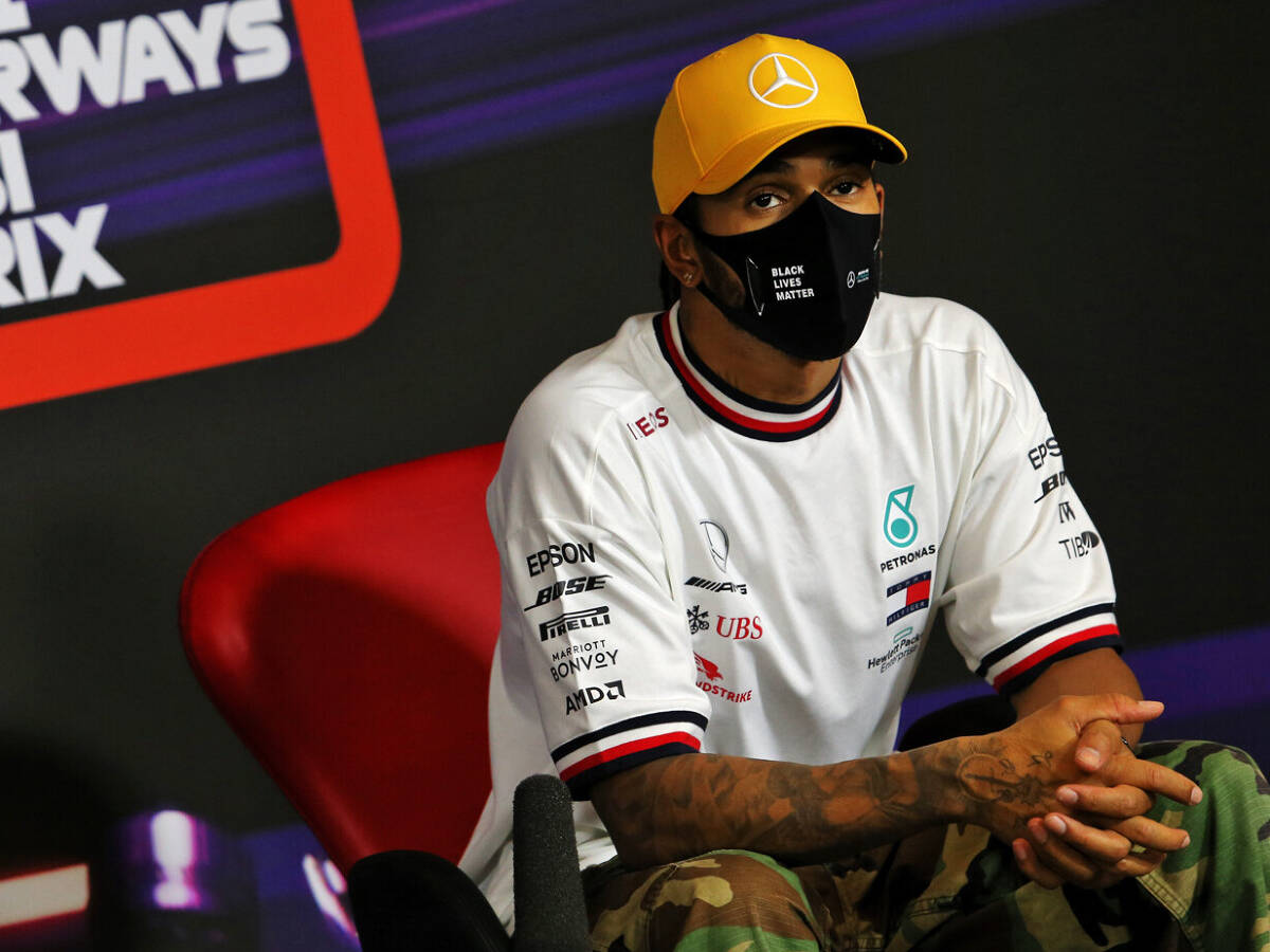 Foto zur News: Lewis Hamilton: "Noch ein seltsames Gefühl in der Lunge"