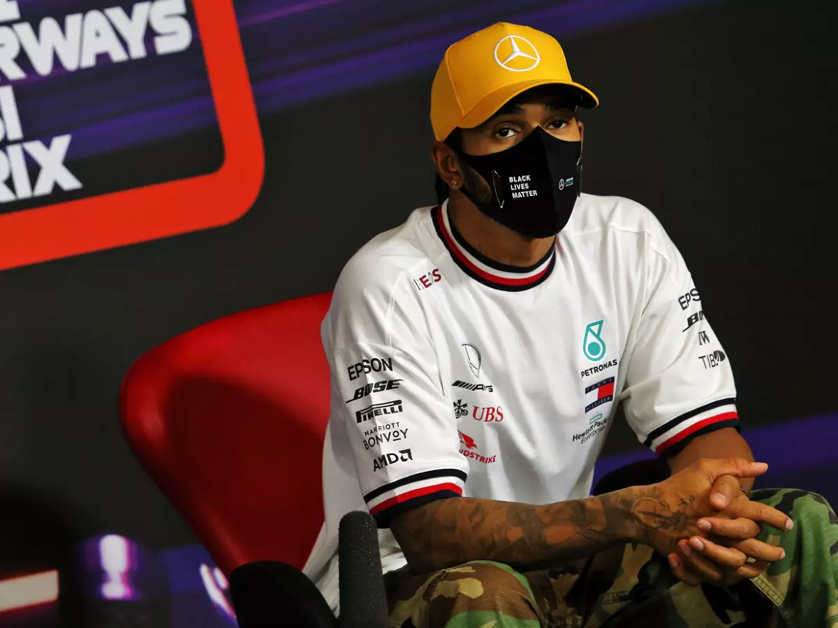 Foto zur News: Lewis Hamilton: "Noch ein seltsames Gefühl in der Lunge"