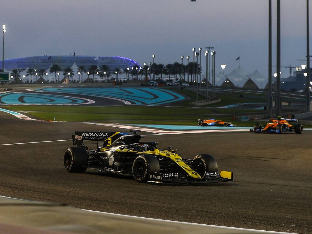 Foto zur News: Ricciardo kritisiert: F1-Saisonfinale in Abu Dhabi wie "ein langes Zeitfahren"