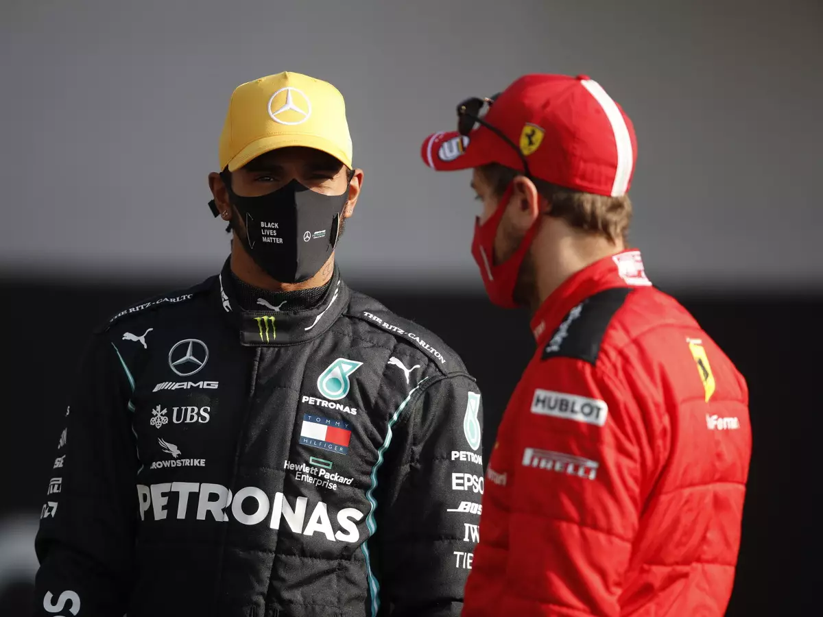 Lewis Hamilton, Sebastian Vettel Foto zur News: Sebastian Vettel: Nach Ferrari-Schock war Rücktritt ein ernstes Thema