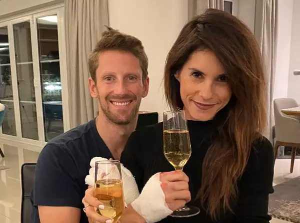 Romain Grosjean Foto zur News: Grosjean: Dass meine Familie gelitten hat, hat mich zum Weinen gebracht