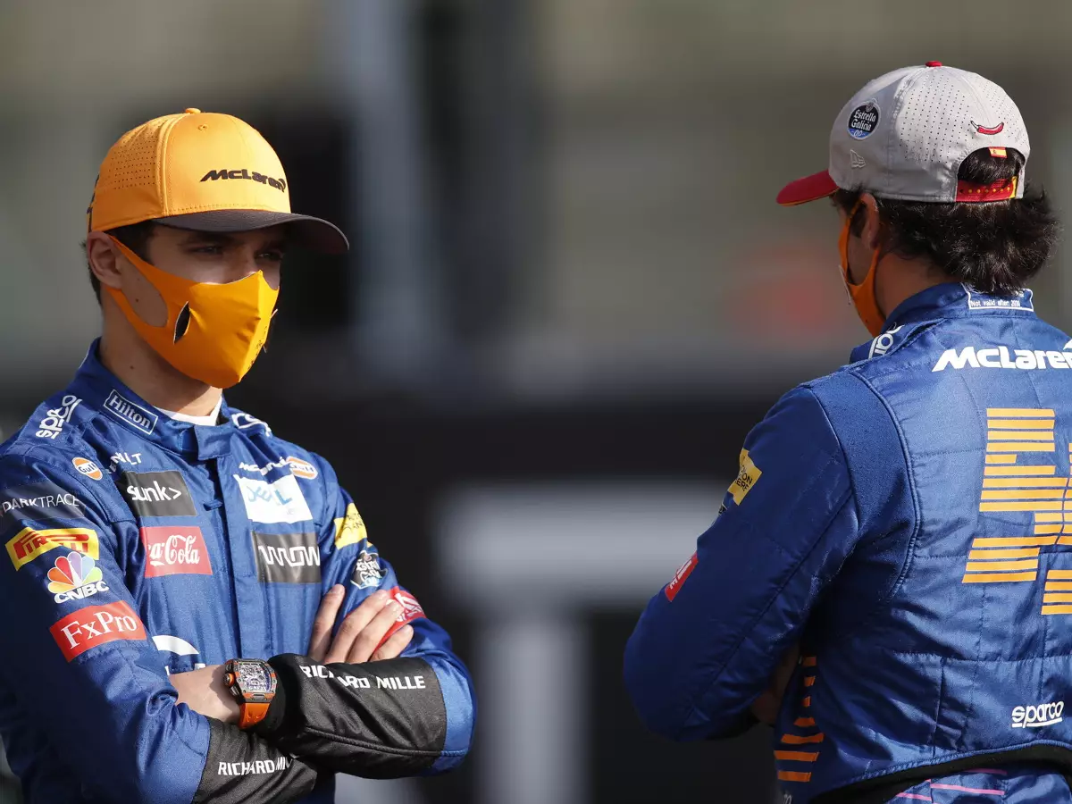 Lando Norris, Carlos Sainz Foto zur News: Lando Norris gibt zu: Carlos und ich haben uns zeitweise gehasst