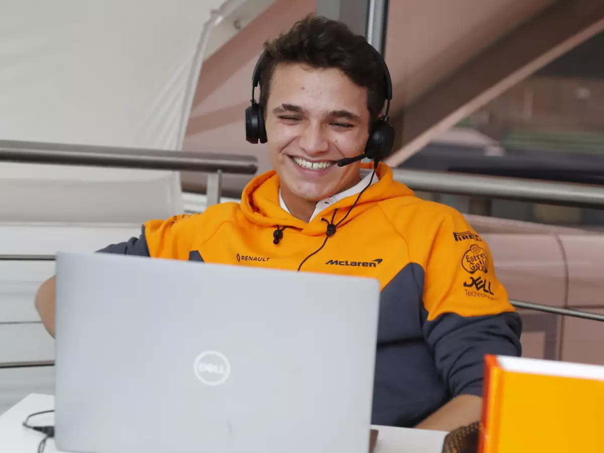 Foto zur News: Lando Norris erklärt: Darum ist er nun weniger Witzbold auf Social Media