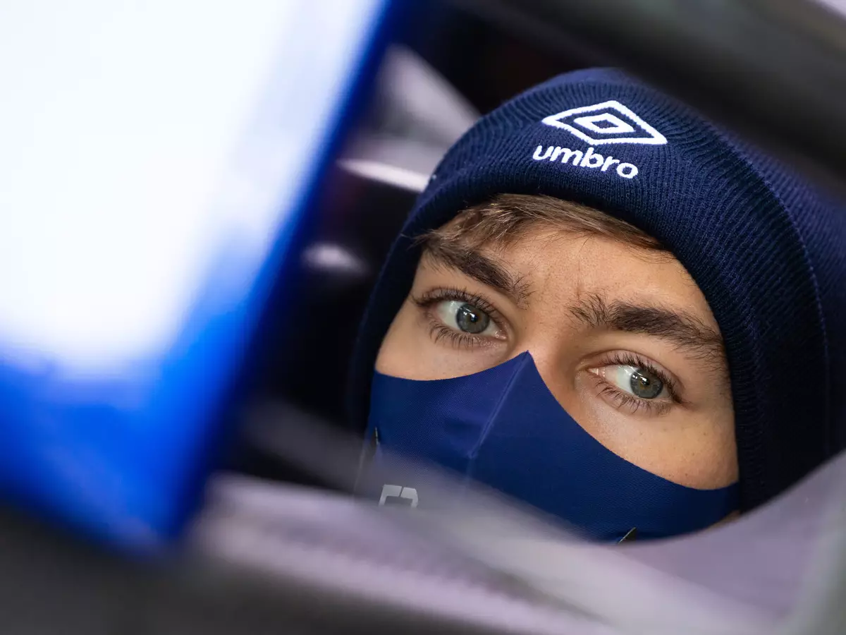 George Russell Foto zur News: FW43B: Williams absolviert Shakedown in Silverstone