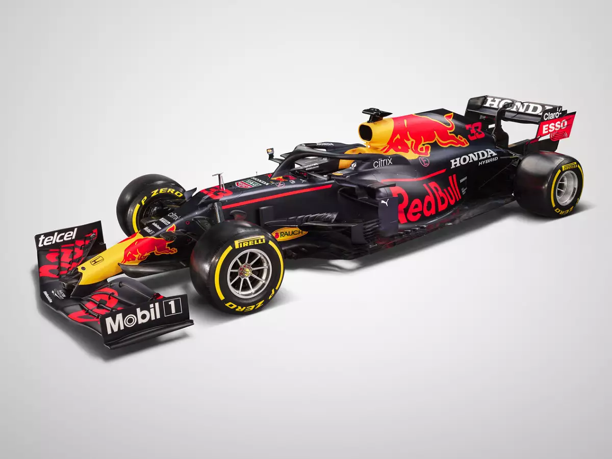 Red-Bull-Honda RB16B Foto zur News: Launch Red Bull RB16B: Attacke auf Mercedes mit Evolution statt Revolution