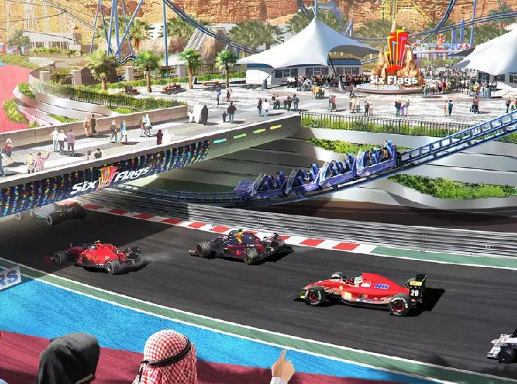 Qiddiya Foto zur News: GP von Saudi-Arabien soll für mindestens ein Jahrzehnt im F1-Kalender bleiben