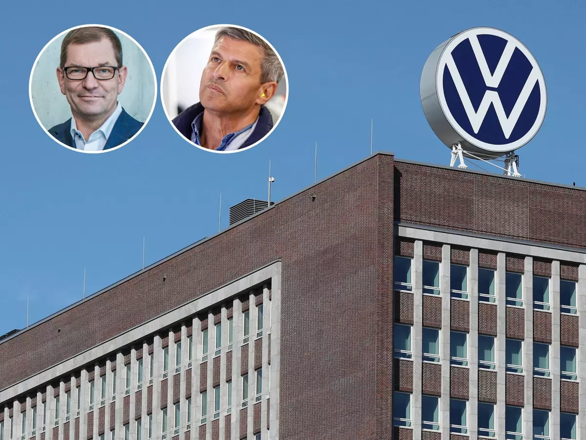 Markus Duesmann, Fritz Enzinger, Volkswagen Foto zur News: Der VW-Konzern und die Formel 1: So könnte das was werden!