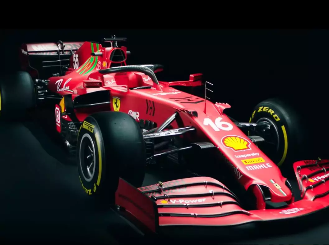 Launch Ferrari SF21 Foto zur News: Leak bei Launch des Ferrari SF21: Voller Fokus erst auf 2022