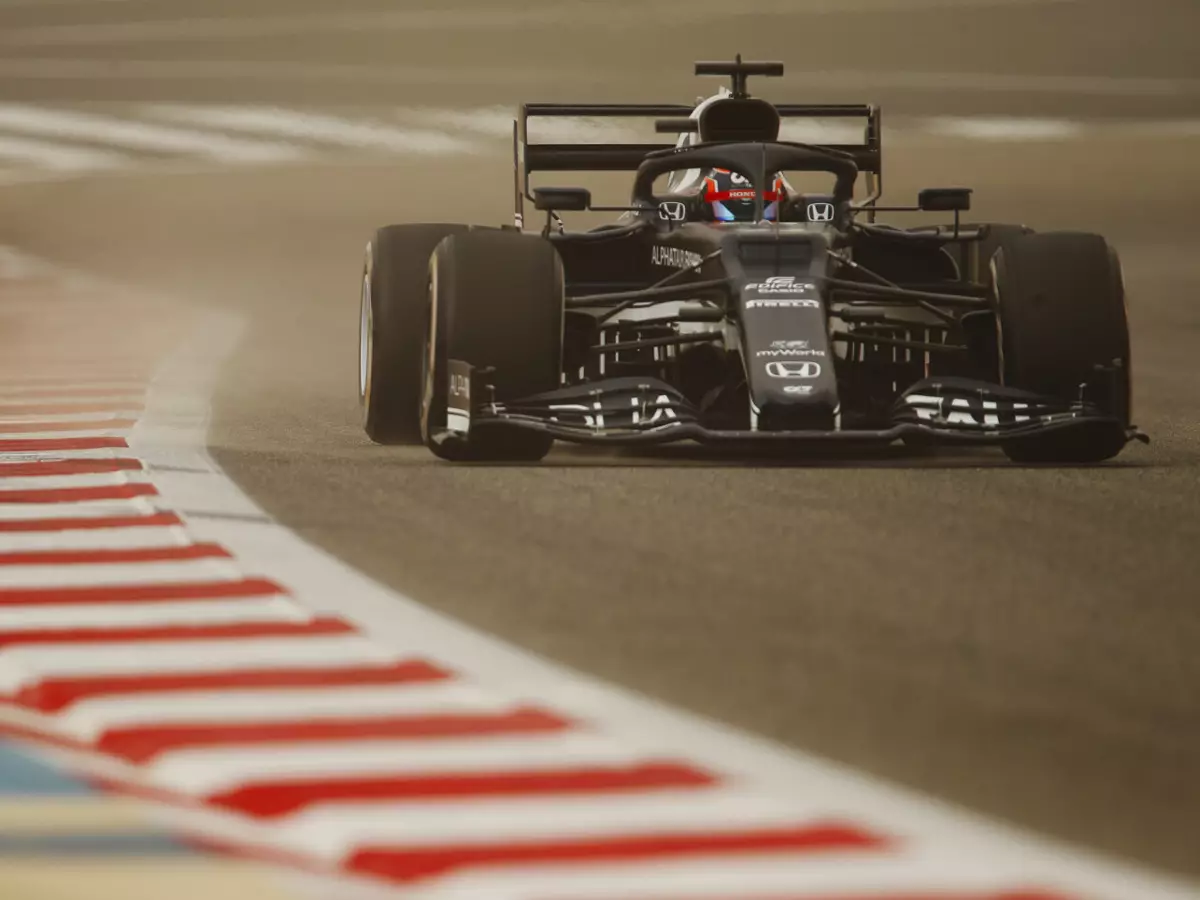 Foto zur News: Yuki Tsunoda: Dank DRS-Trick auf Rang zwei beim Test in Bahrain