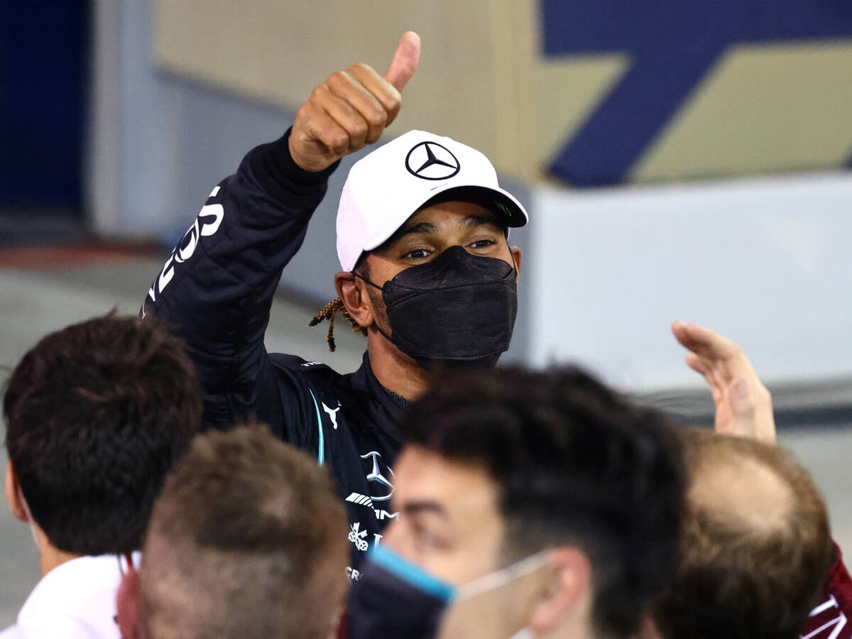 Foto zur News: Lewis Hamilton dachte: Keine Chance, dass wir das gewinnen!