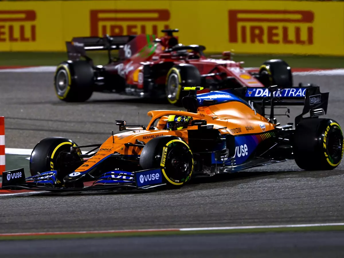 Foto zur News: Lando Norris erklärt: So verhalf mir Daniel Ricciardo zu P4 in Bahrain