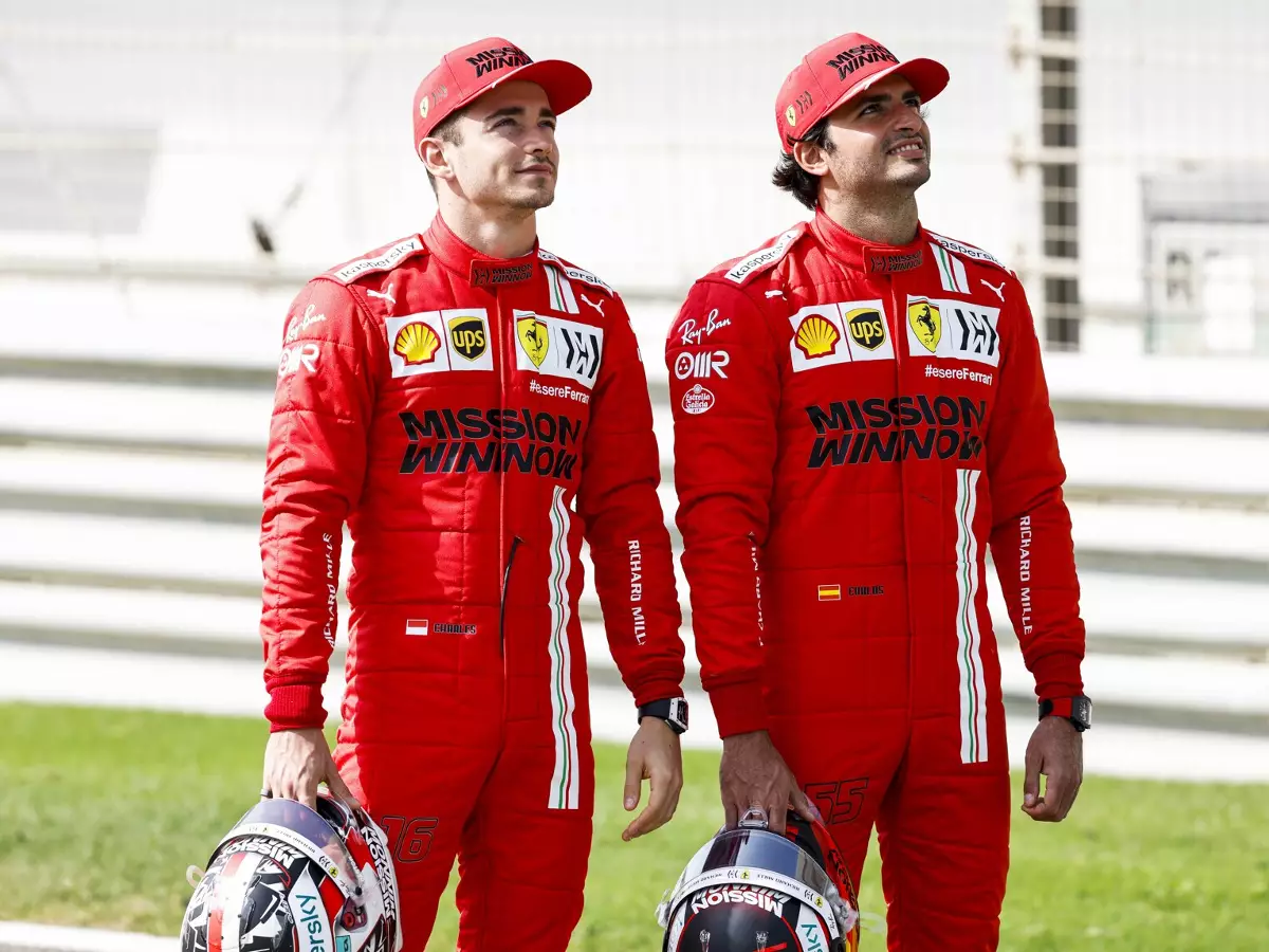 Charles Leclerc, Carlos Sainz Foto zur News: Seitenhieb gegen Vettel: Ferrari kann "endlich auf beide Fahrer zählen"