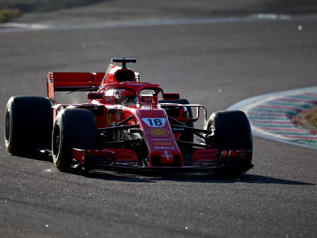 Charles Leclerc Foto zur News: Leclerc testet in Fiorano: Fast 400 Kilometer im Ferrari von 2018
