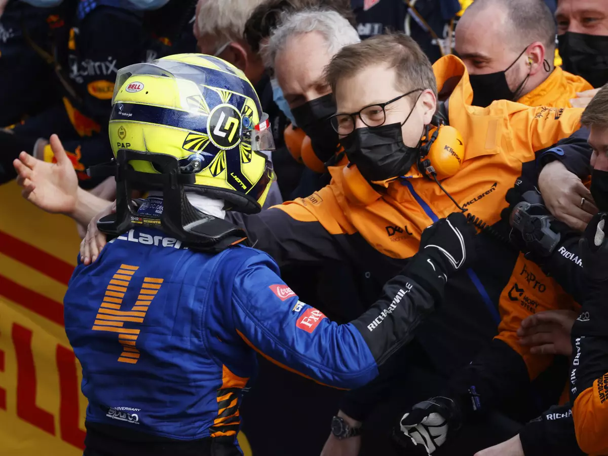 Foto zur News: "Fliegt im Moment": Andreas Seidls großes Lob für Lando Norris