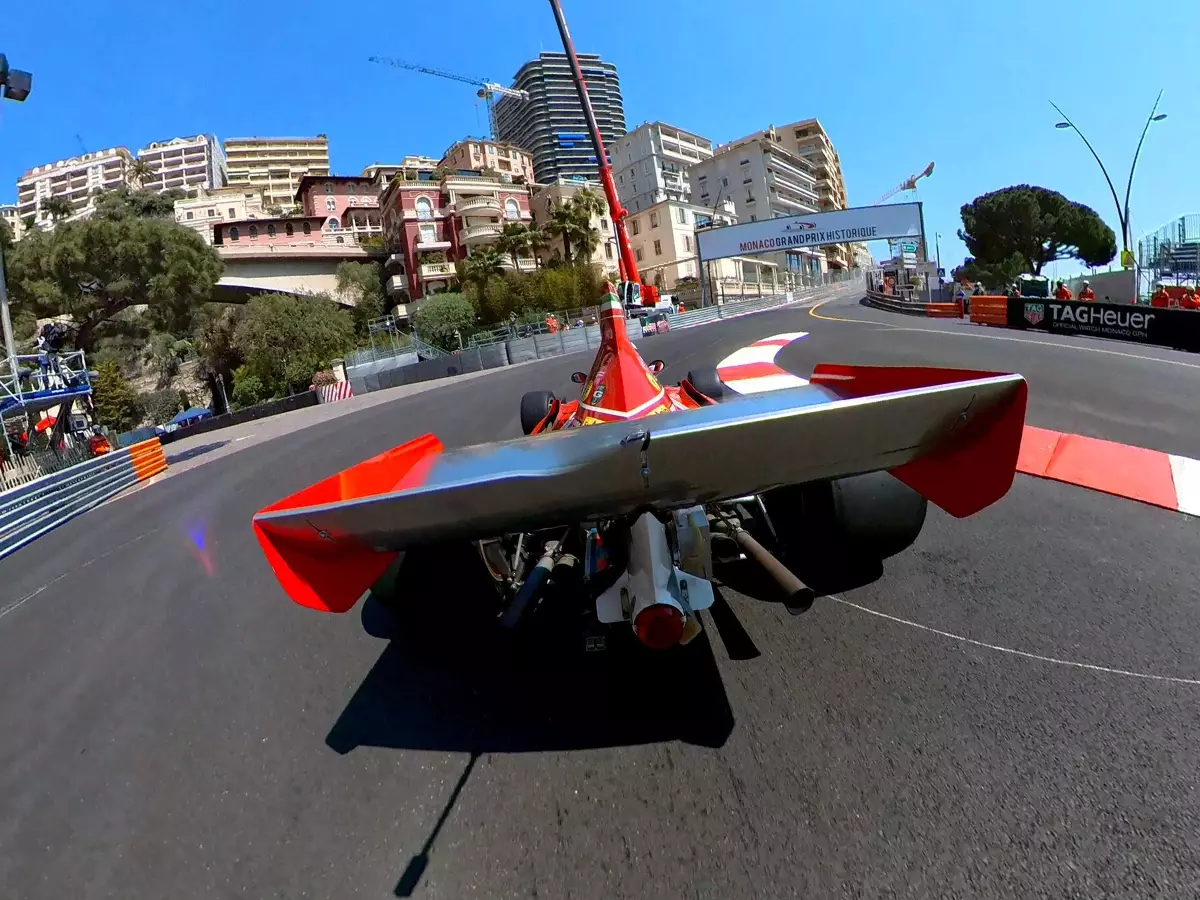 Jean Alesi Monaco Ferrari 1974 Foto zur News: Alesi von oben: Die Hintergründe zur besonderen Perspektive in Monaco