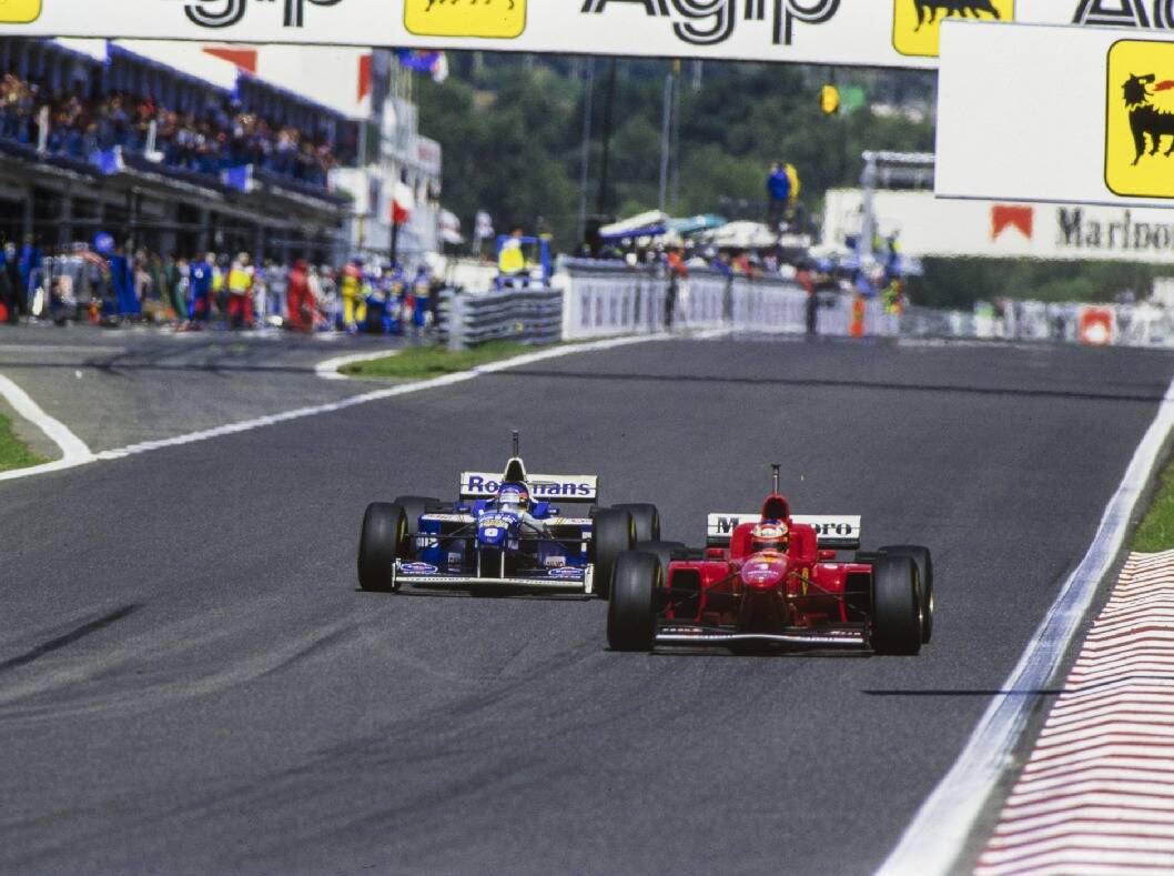 Foto zur News: Als Villeneuve Schumacher düpierte - Hill: "Michael war richtig sauer"