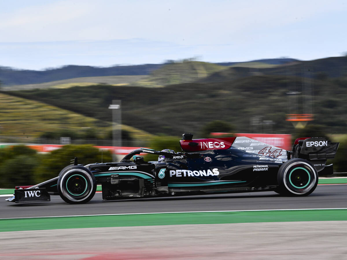 Foto zur News: F1-Training Portugal 2021: Hamilton fährt Bestzeit vor Verstappen