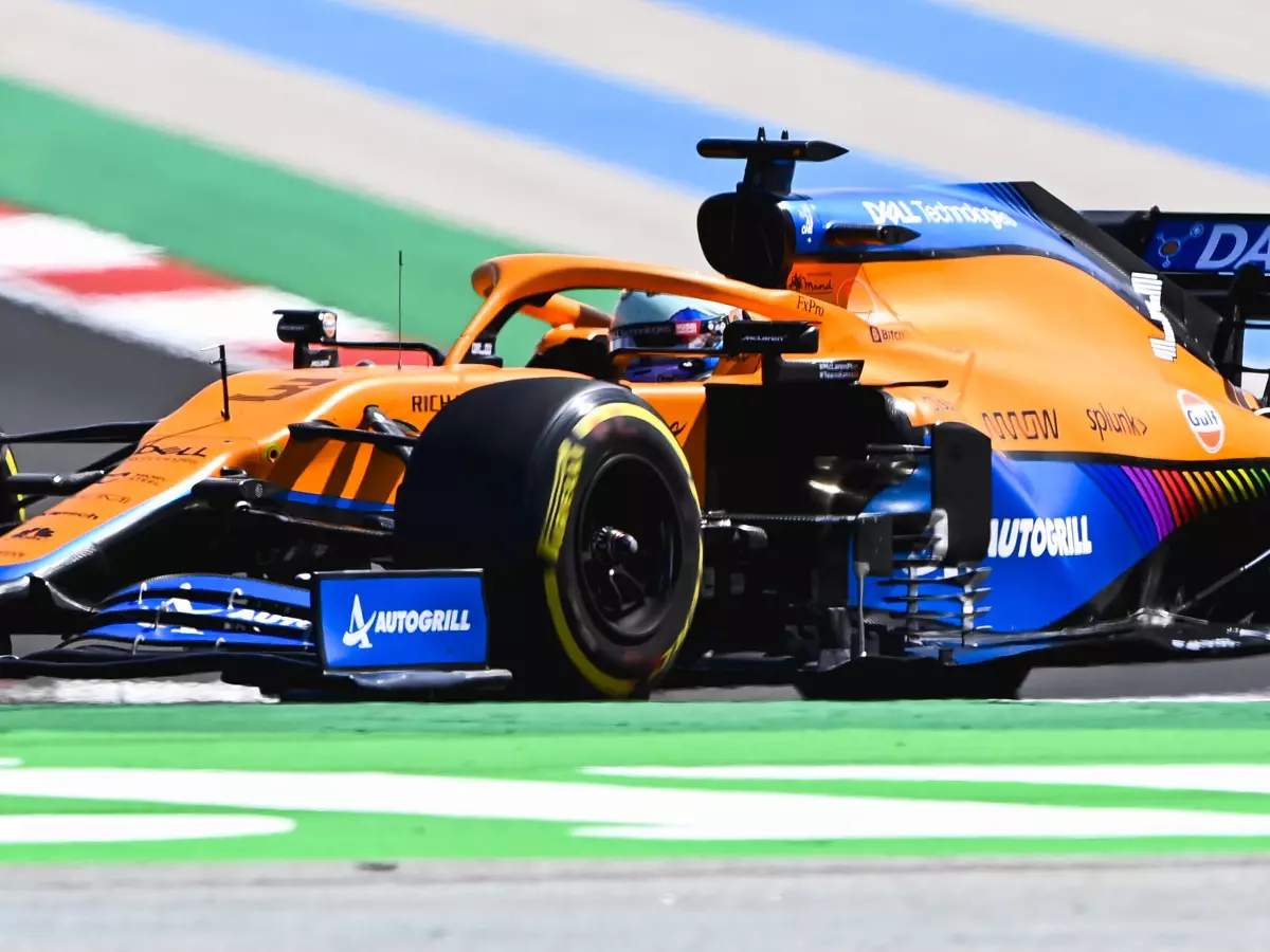 Daniel Ricciardo Foto zur News: Ricciardo-Fortschritte in Portimao, aber: "Passieren immer noch Fehler"