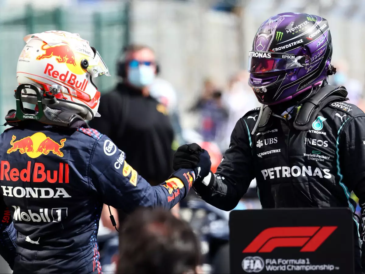 Foto zur News: "Volles Vertrauen" zwischen Hamilton und Verstappen beim Zweikampf